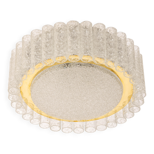 plafonnier à tubes en - verre murano