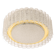 Superb glass tube ceiling light from Murano by Doria, Germany, 1960s.