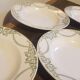 Lot of 4 plates Creil and Montereau Service Napoleon