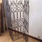 Wrought iron screen