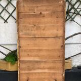 Large mirror gilded with gold leaf (173x85)