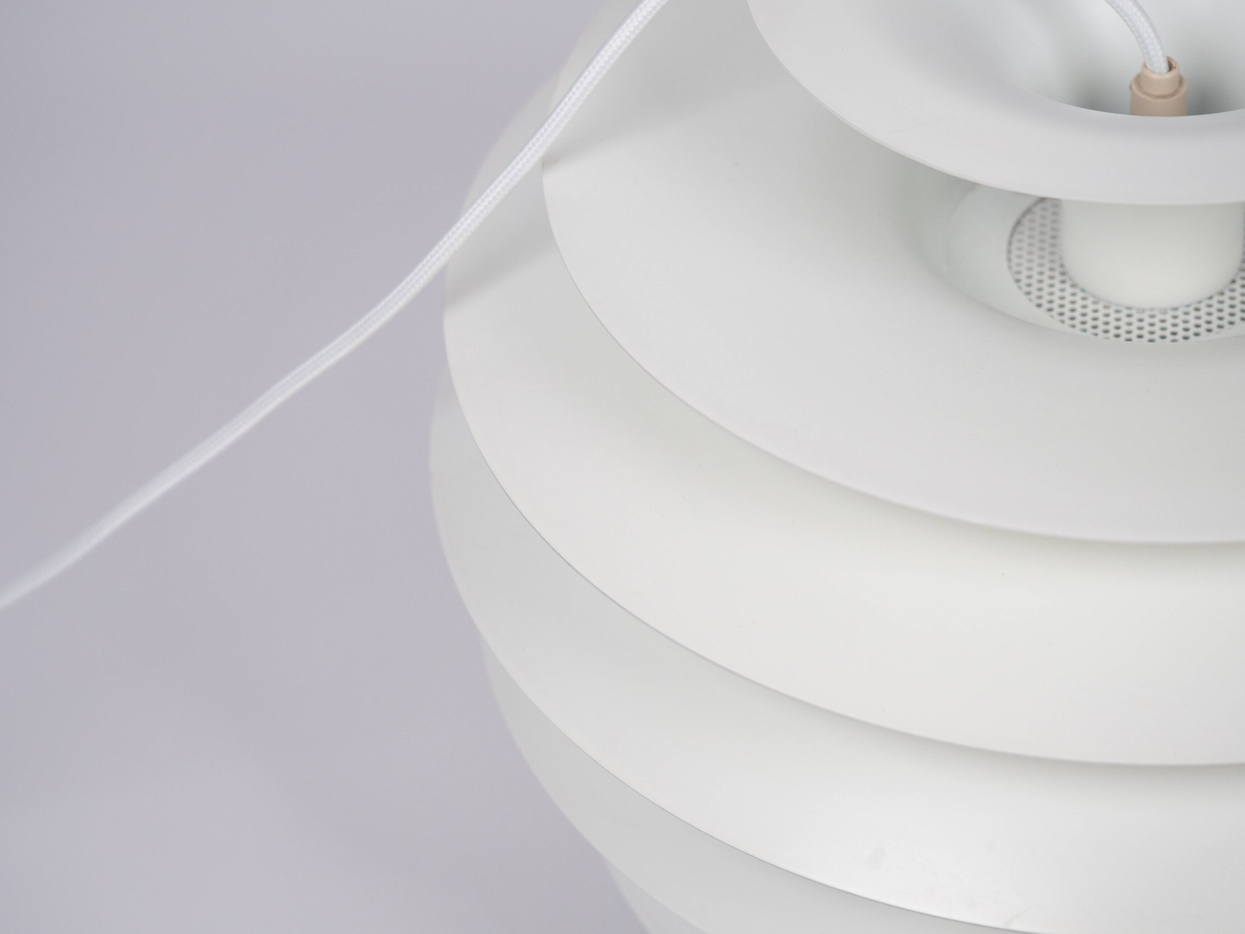 Danish vintage pendant lamp Barcelona by Bent Karlby, Lyfa, 1960s