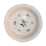Flat hollow round Digoin Rosa