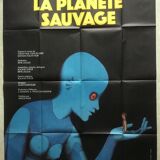 original poster 1973 the wild planet Roland Topor 120x160 animation