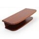 Set consisting of mid-century teak wall mirror and shelf / Danish modern design / 1960s