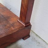 Empire Console in Mahogany and Bronze 19th