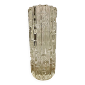Labyrinth Vase in moulded glass – design by František Vizner – Sklo Union