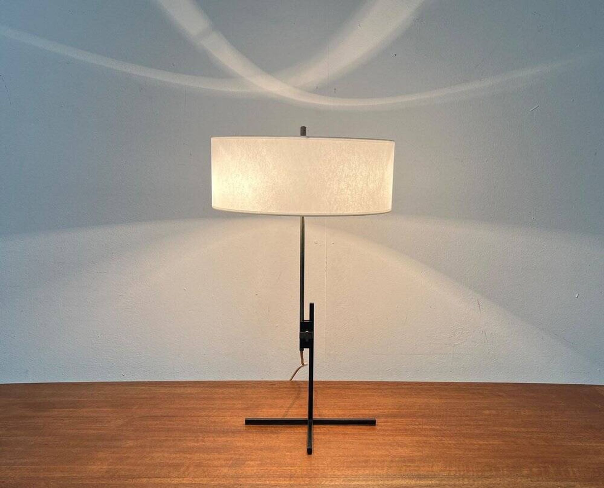 Mid-century German table lamp by Kaiser Leuchten, 1960s.