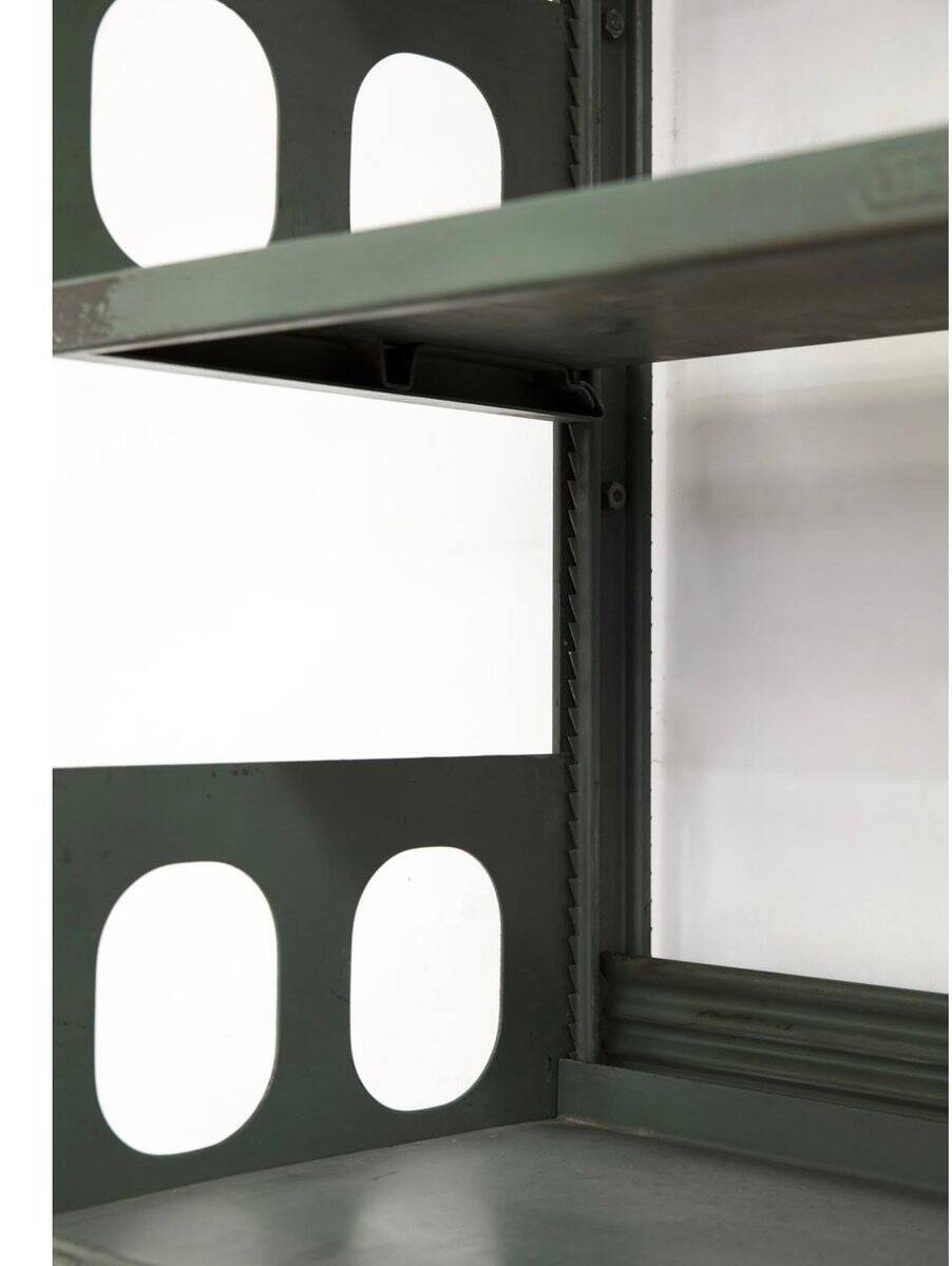 Painted Meta Triennale Bookcase attributed to Lips Vago, Italy, 1954