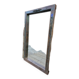 Burmese teak mirror