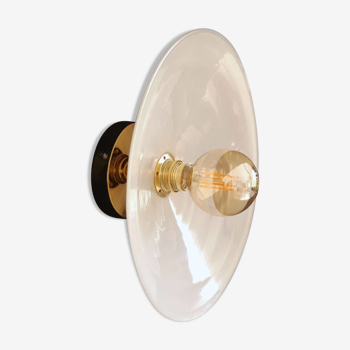 Opaline wall lamp