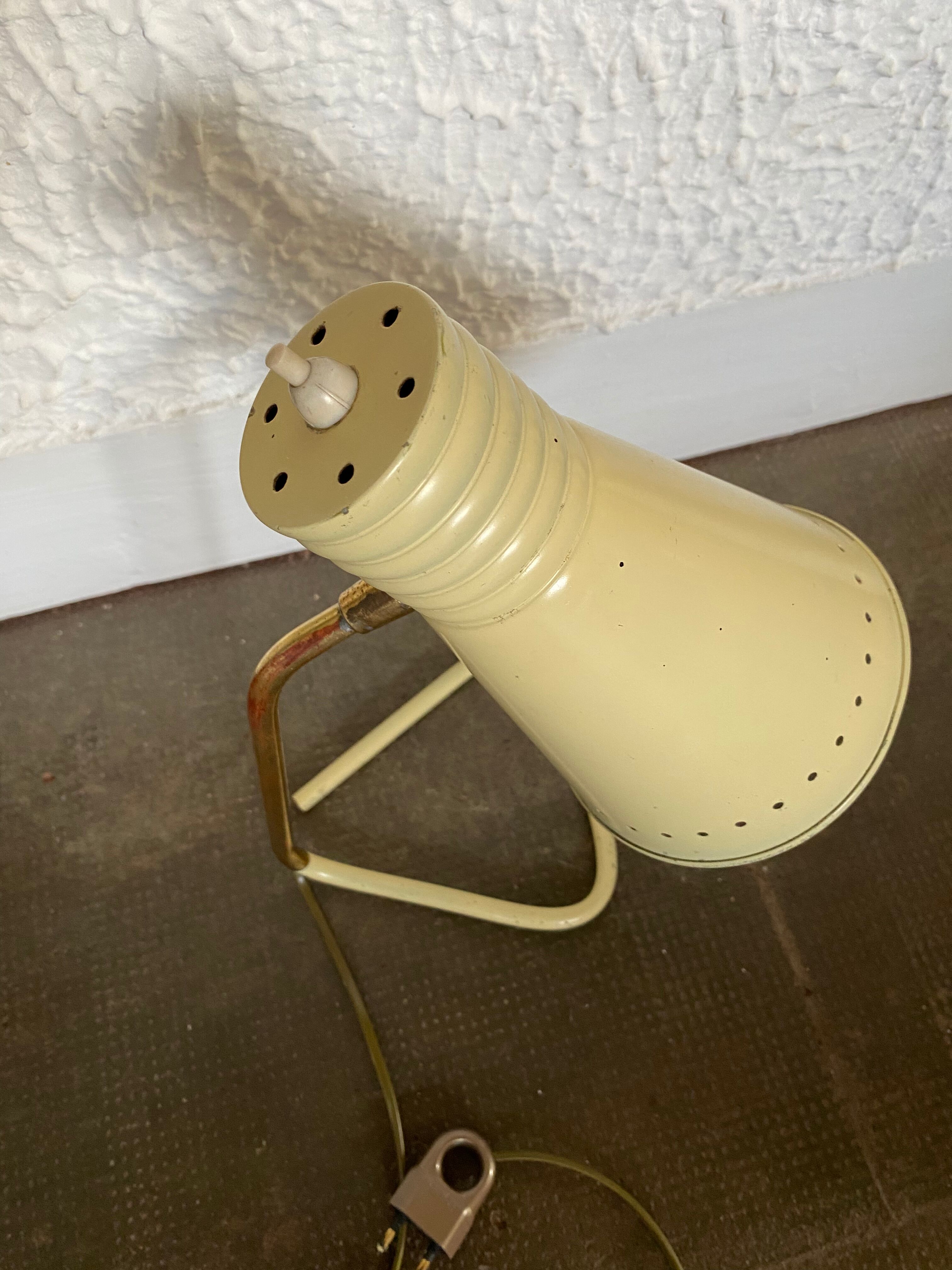 Vintage casserole lamp