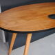 Table basse haricot vintage