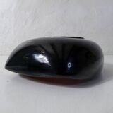 4 vintage ceramic bowls with free-form design