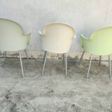 3 Sintesi designer armchairs, gogo model