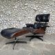 Fauteuil Lounge Herman Miller Charles & Ray Eames 1976 Palissandre Nv Cuir