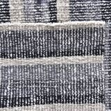 Tapis Kilim bleu marine et beige