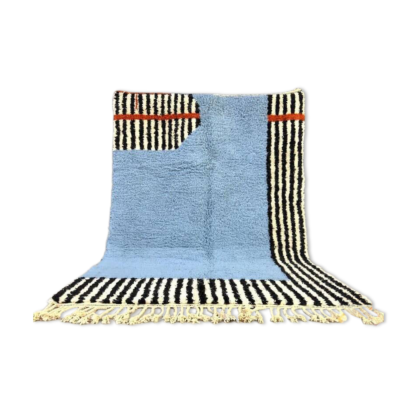 Handmade traditional Berber rug size 2/3 m