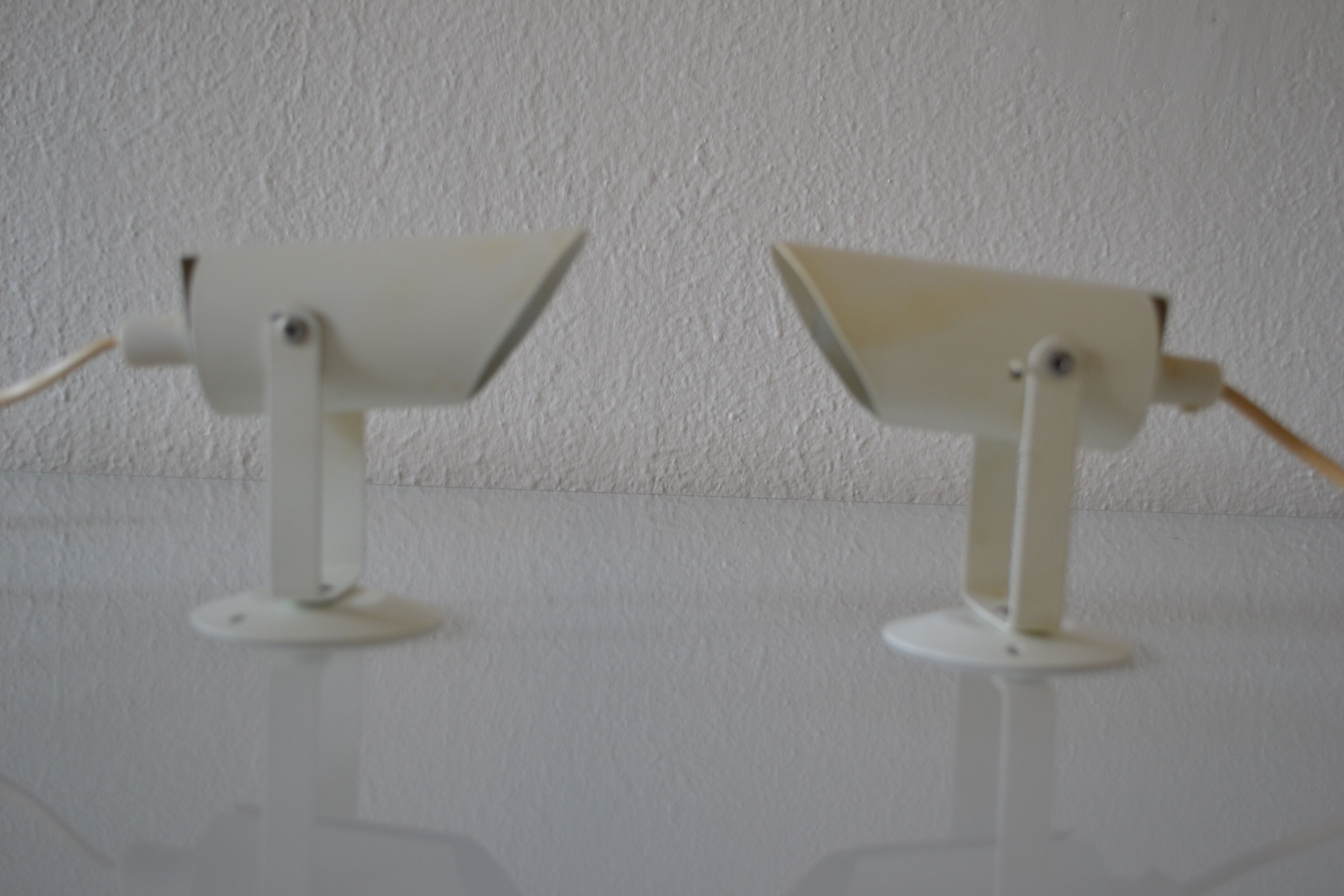 Paire d'appliques scandinaves 60's Lyfa 3009