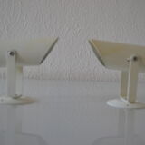Pair of Scandinavian wall lamps 60's Lyfa 3009