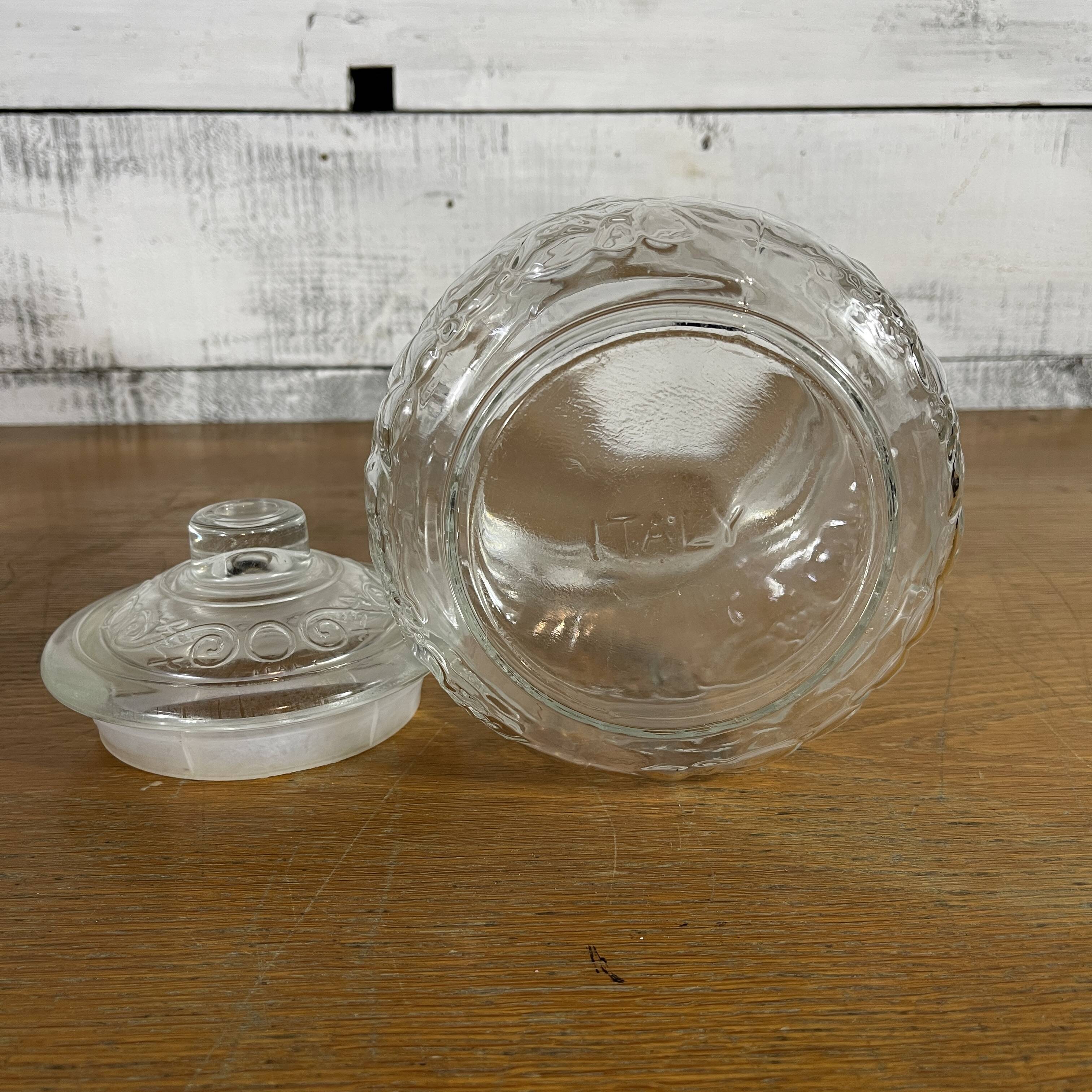 Vintage glass candy box