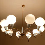 Vintage chandelier italy, 50s