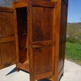 Louis Philippe wardrobe in solid elm