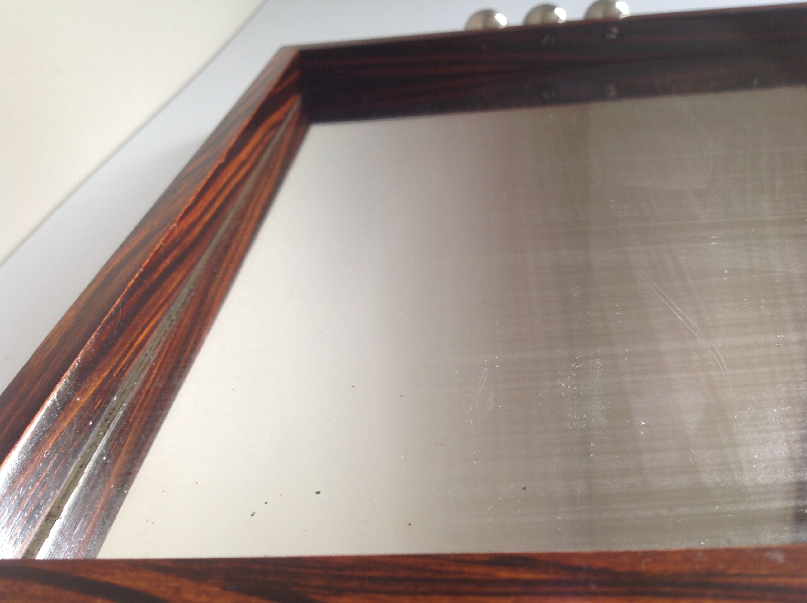 Art deco mirror tray