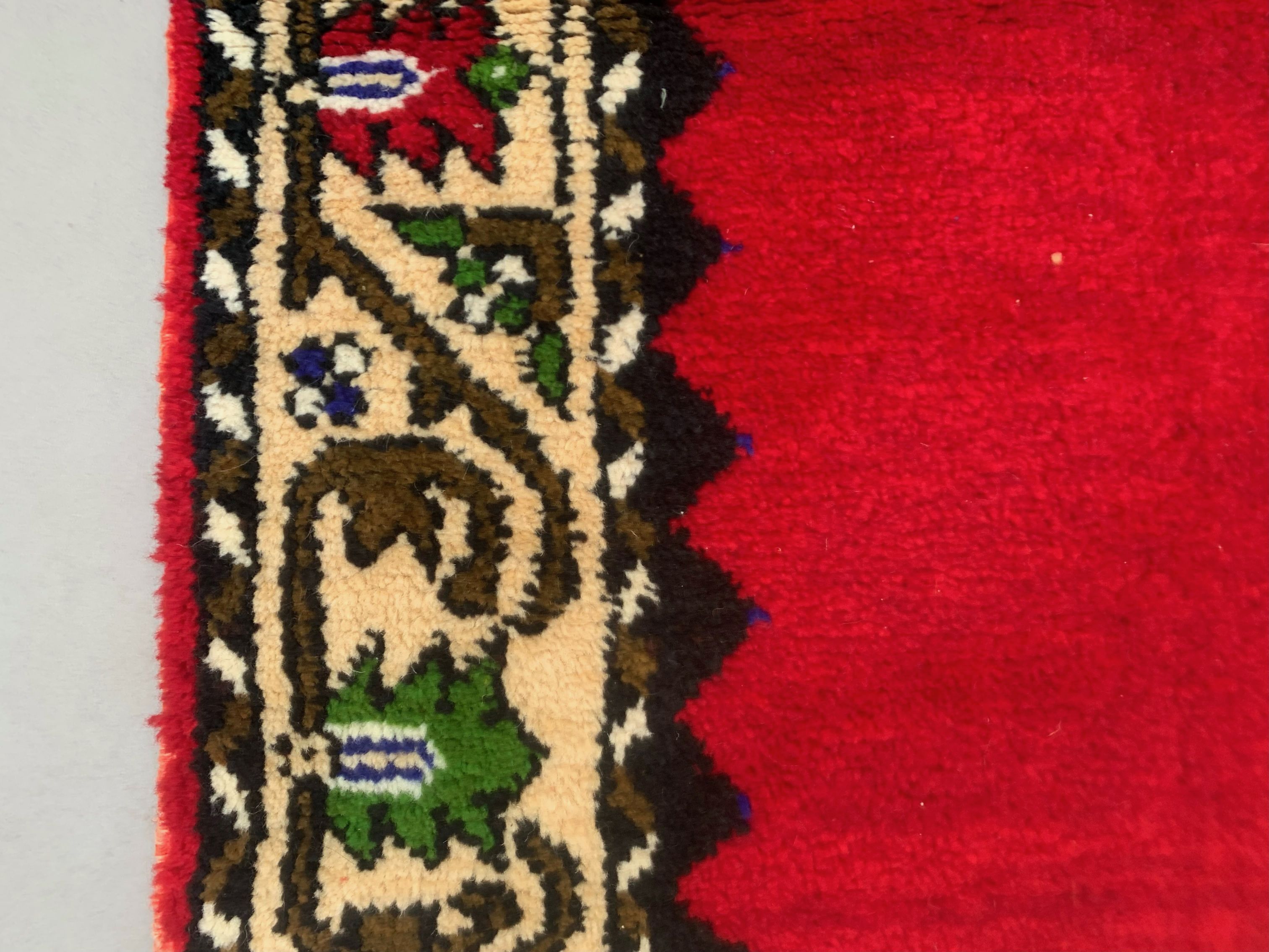 Old Turkish Oushak rug 124x80 cm vintage