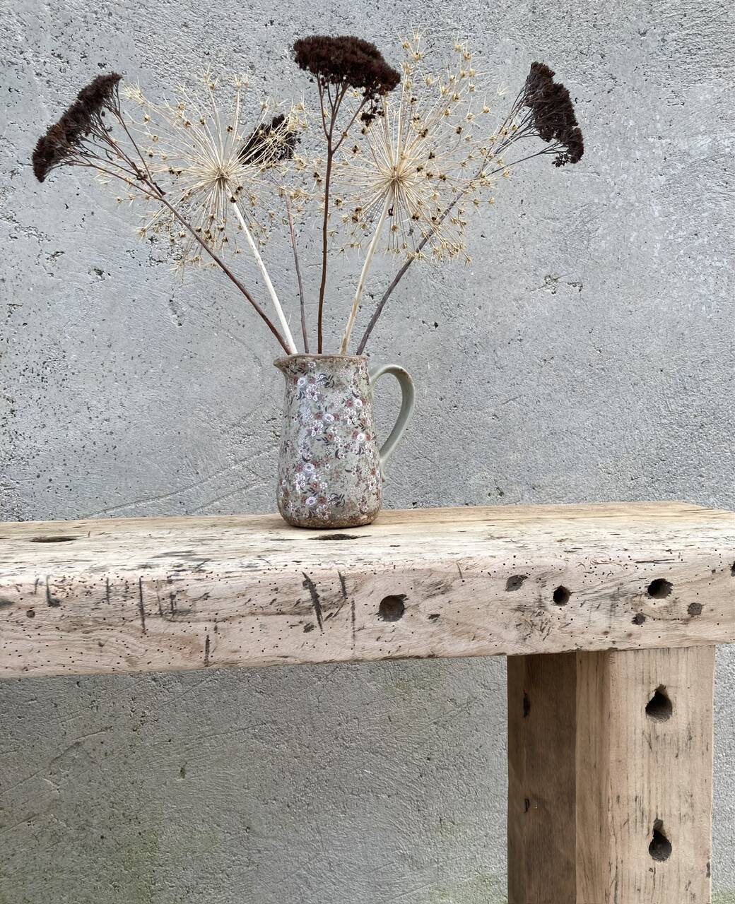 Old small carpenter's workbench