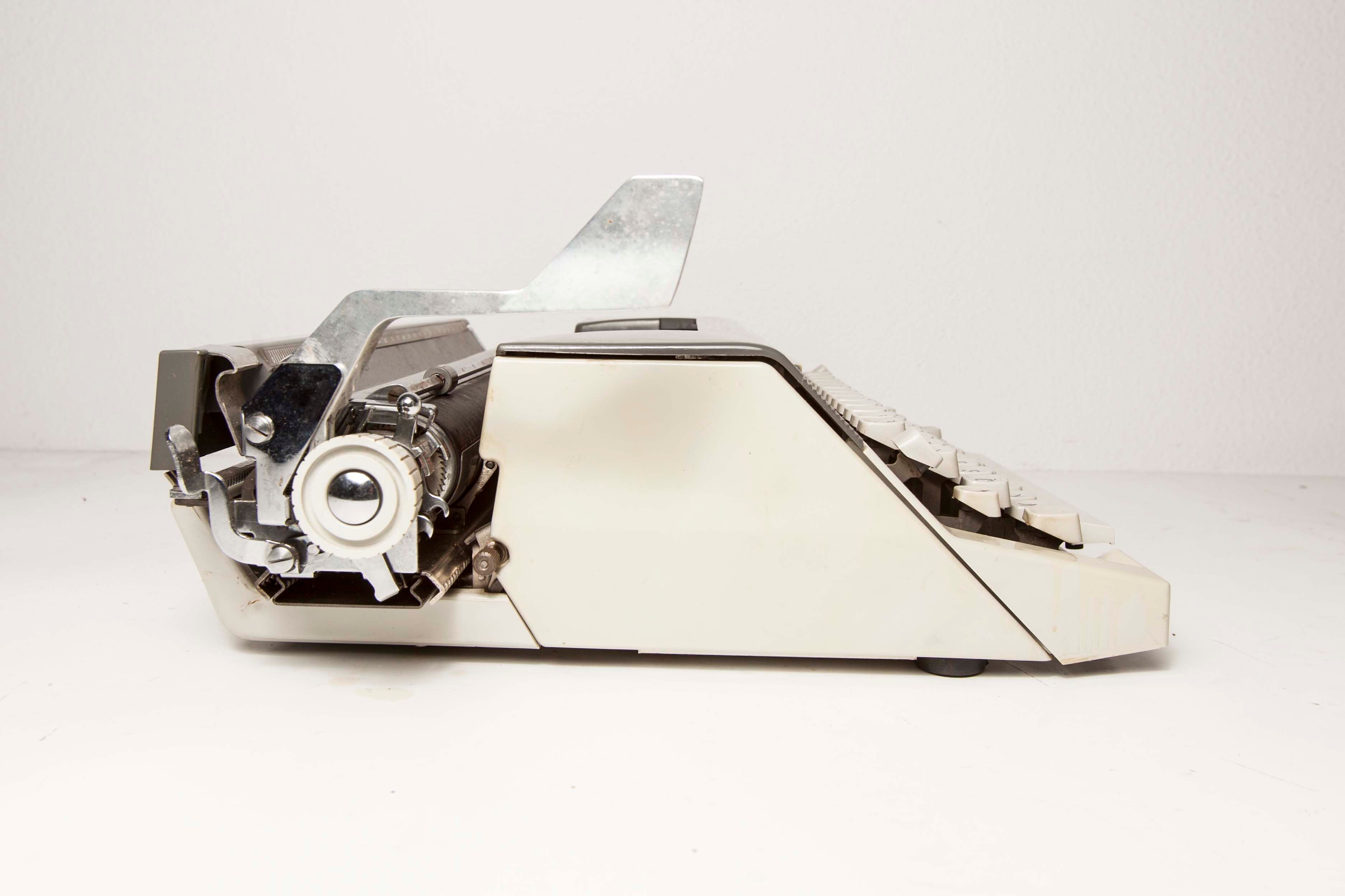 Typewriter Japy Inter with suitcase