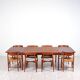 Grande table à manger extensible en palissandre brésilien par H. Sigh & Son