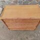Commode rotin et bambou vintage