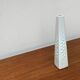 Vintage white porcelain vase from KPM Royal Porcelain, 1970s.