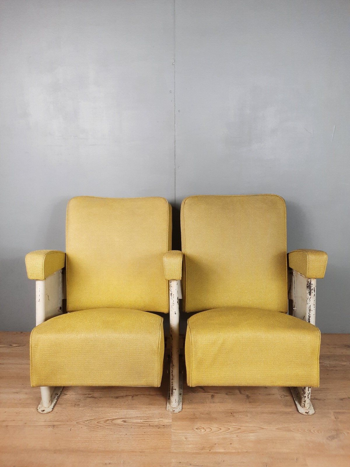 Two-seater cinema armchair from the 70s