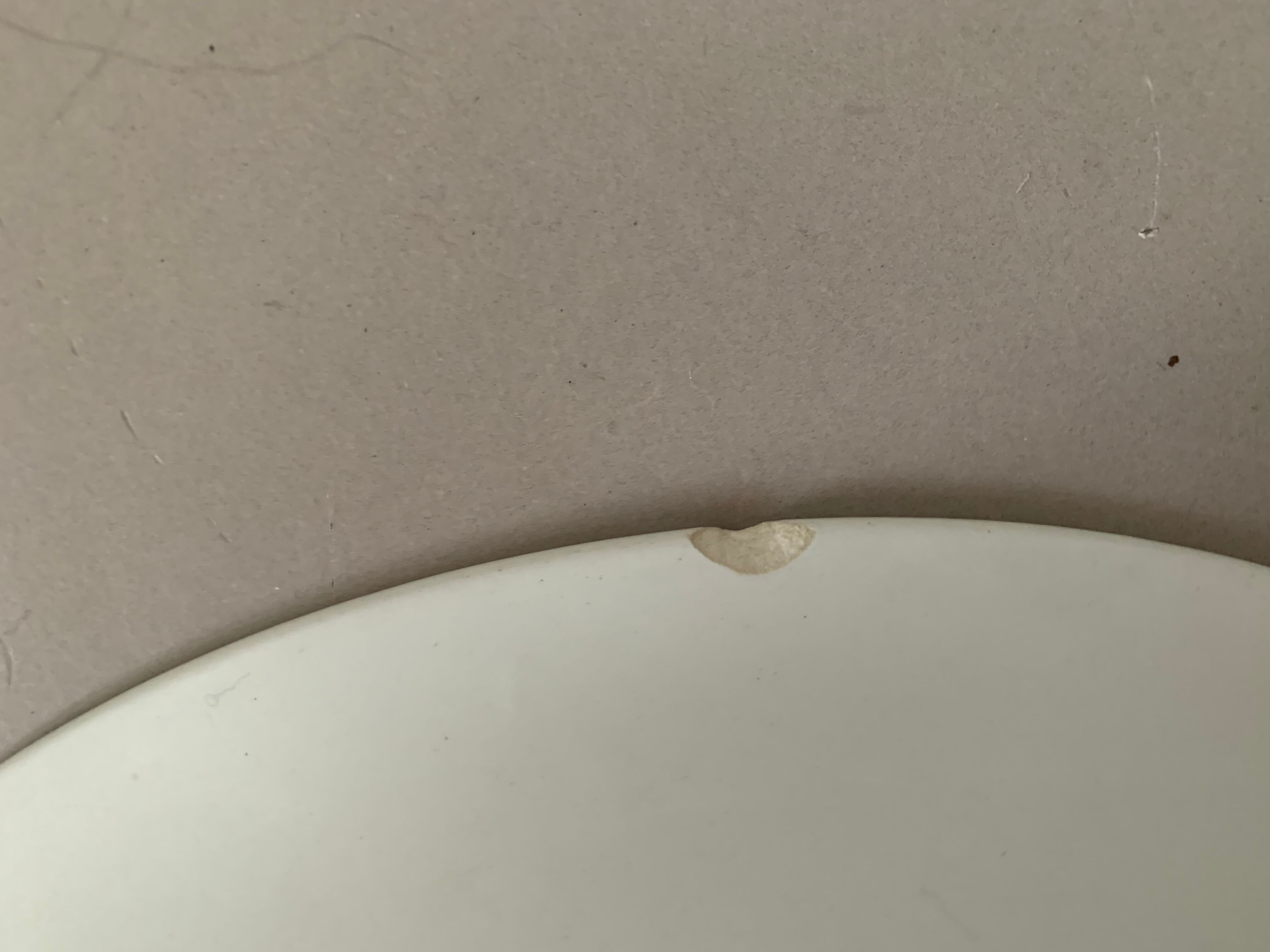 Antique ceramic salad bowl from the Gien factory