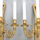 Pair of  Lucien Gau wall lamps