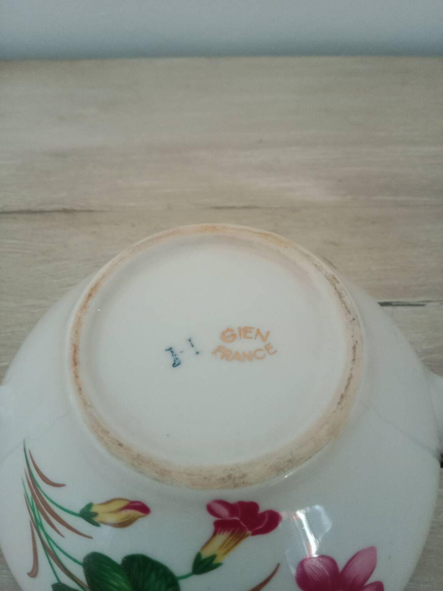 Saucière faïence de Gien