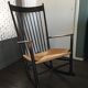 Vintage Scandinavian J16 rocking chair by Hans J. Wegner for FDB
