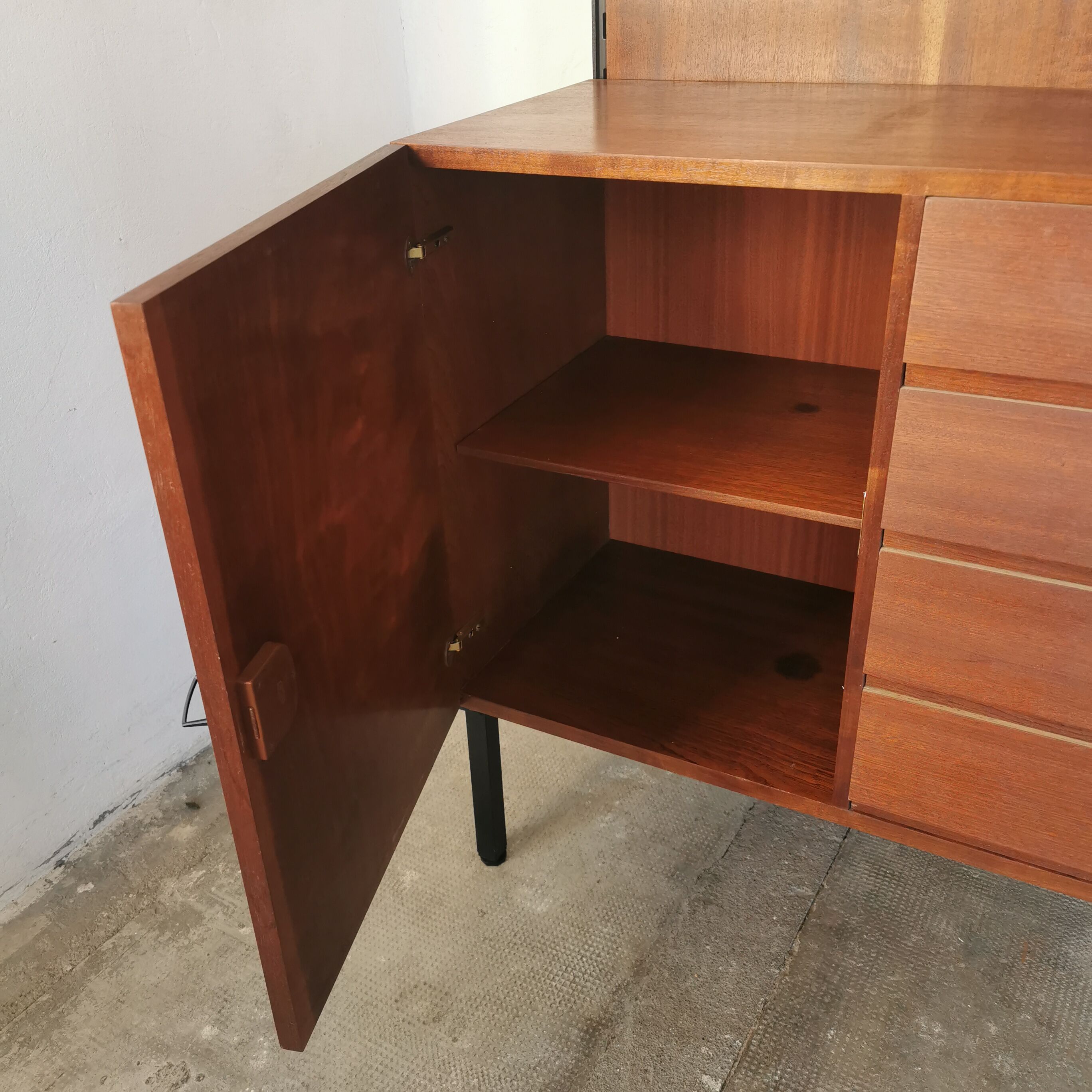 Shelf, bookcase, Scandinavian style from the 60s