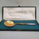 Sterling silver serving spoon