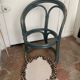 Fauteuil en rotin vintage