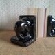 Pair of greenhouse books ceramic vintage elephant