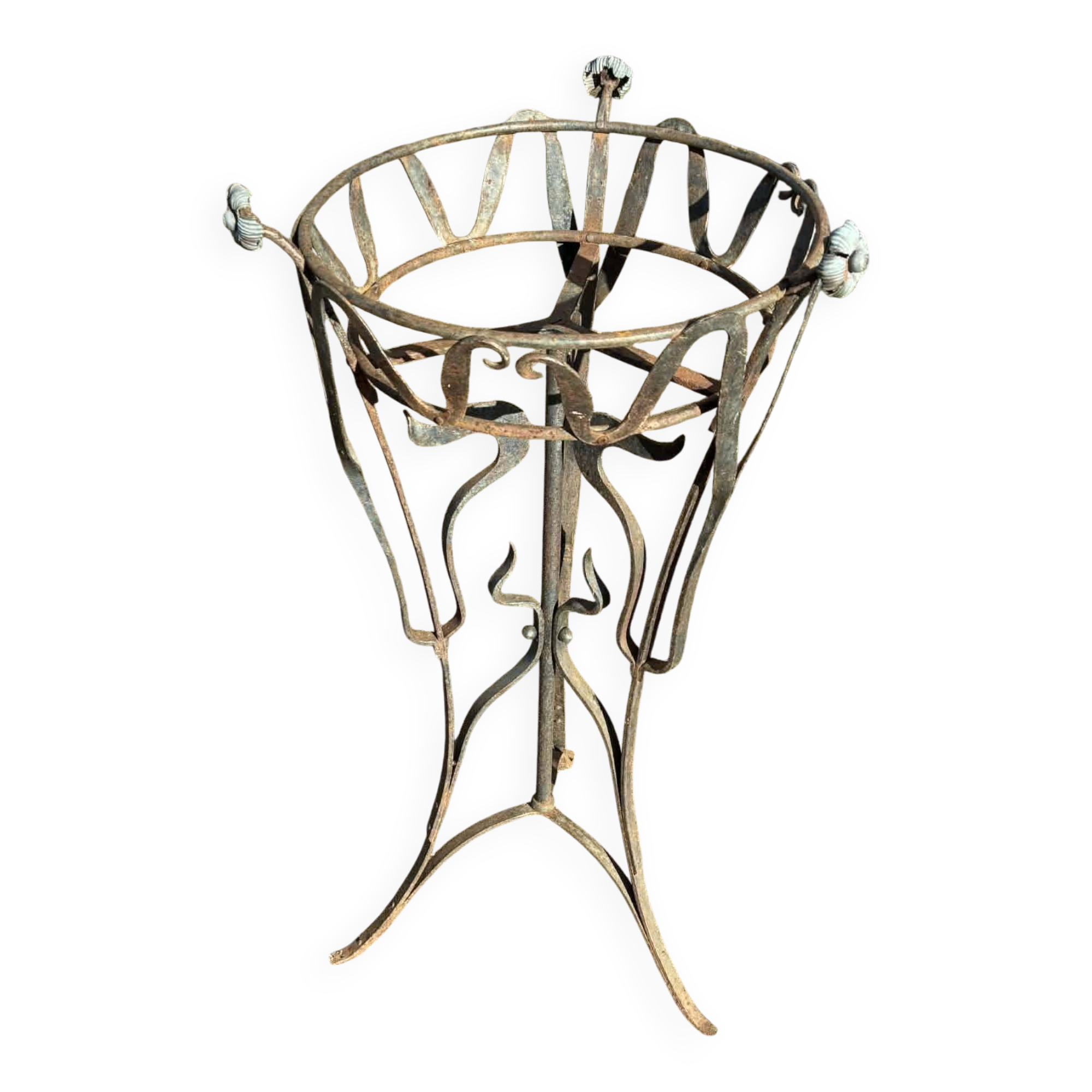 Plant stand/black pot