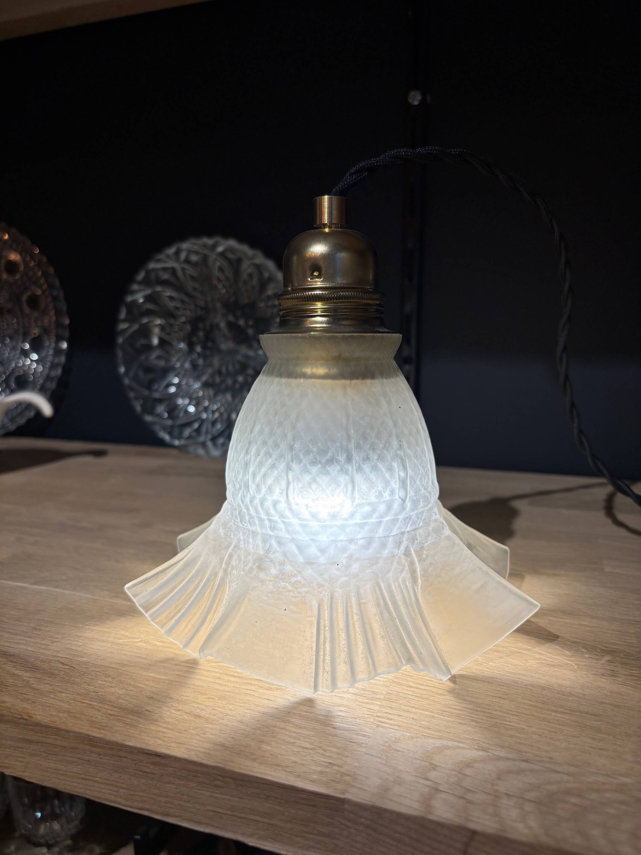 Vintage portable lamp