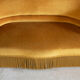 Gold toad bench