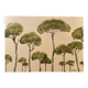 Tableau signé aquarelle « pinède du Lubéron »