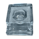Inkwell glass pen holder