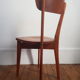 Wooden chair years 50