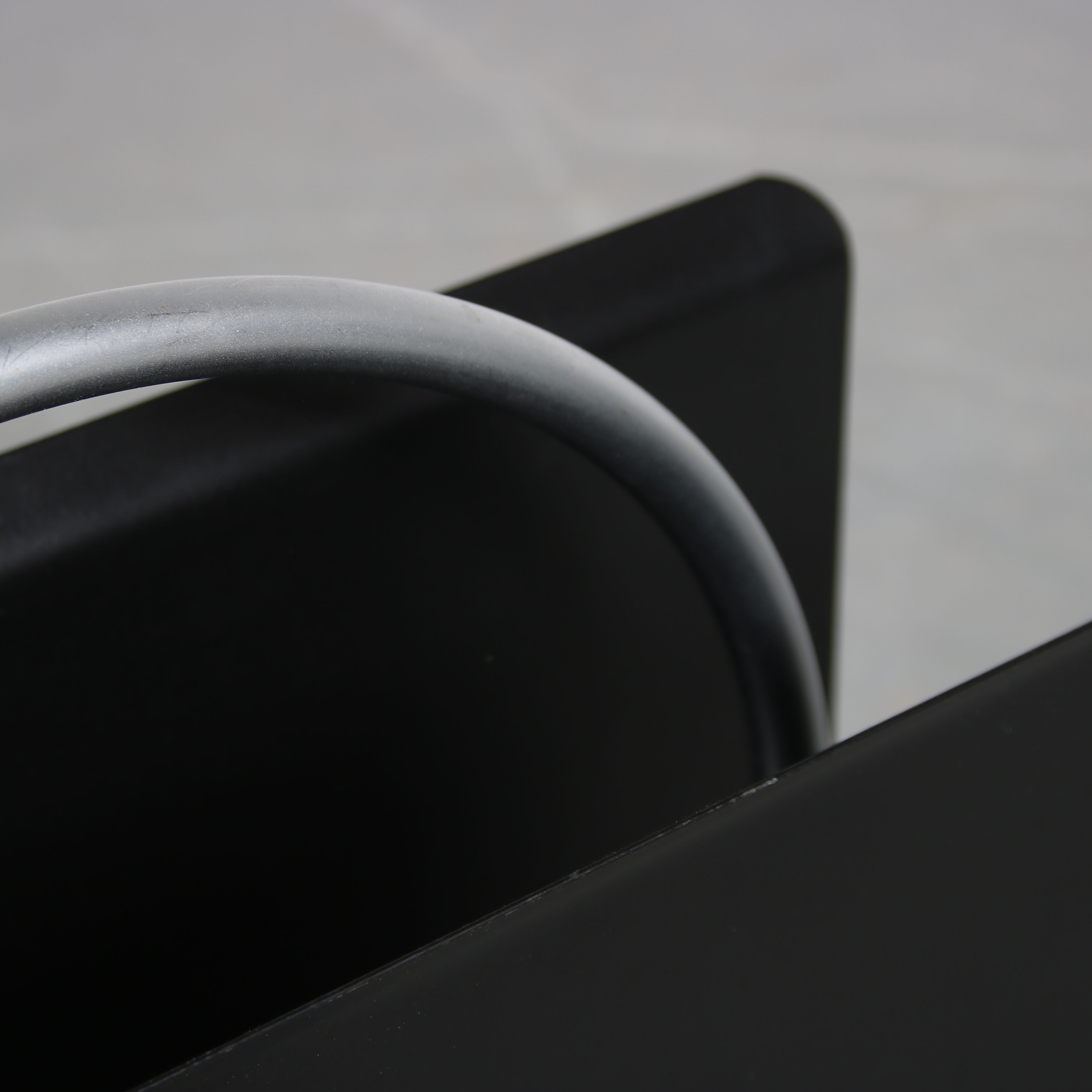 1950s Recent edition magazine rack by W.H. Gispen for Dutch Originals, Netherlands